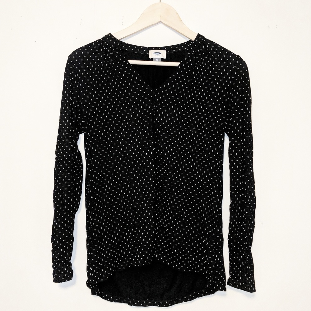 Old Navy Black and White Long Sleeve Size XS